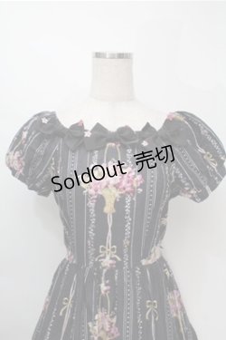 画像3: Innocent World / 邸宅のすみれワンピース  黒 S-25-10-06-021-IW-OP-AS-ZS