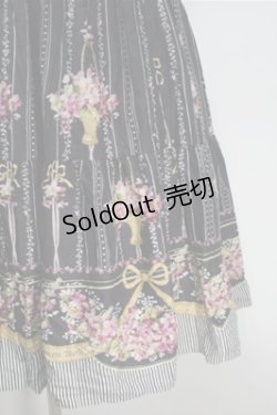 画像4: Innocent World / 邸宅のすみれワンピース  黒 S-25-10-06-021-IW-OP-AS-ZS