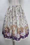 Enchantlic Enchantilly / すみれ姫の王冠スカート  オフ S-25-10-06-024-LO-SK-AS-ZS