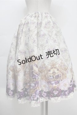 画像2: Enchantlic Enchantilly / すみれ姫の王冠スカート  オフ S-25-10-06-024-LO-SK-AS-ZS