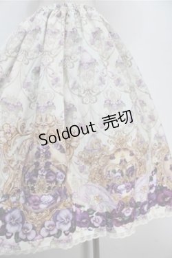 画像3: Enchantlic Enchantilly / すみれ姫の王冠スカート  オフ S-25-10-06-024-LO-SK-AS-ZS