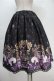画像2: Enchantlic Enchantilly / すみれ姫の王冠スカート  黒 S-25-10-06-025-LO-SK-AS-ZS (2)