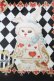 画像2: Enchantlic Enchantilly / 不思議の国のQueenCatフロアマット  黒 S-25-10-07-004-LO-SK-HR-ZS (2)