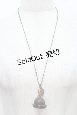 画像1: Q-pot. / サクランボンボンショコラネックレス  ブラウン S-25-10-07-048-QP-AC-HR-ZS