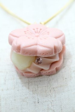 画像3: Q-pot. / サクラモナカネックレス  ピンク S-25-10-07-051-QP-AC-HR-ZS