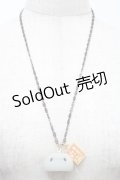 Q-pot. / ベイマックス/大福ネックレス  白 S-25-10-07-056-QP-AC-HR-ZS