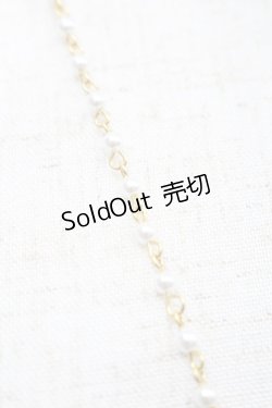 画像4: Q-pot. / /リトルマーメイド/パールネックレス  白 S-25-10-07-062-QP-OP-HR-ZS