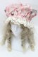 画像1: Enchantlic Enchantilly / おやすみ猫ちゃんナイトキャップ  ピンク S-25-10-07-006-LO-AC-HR-ZS (1)