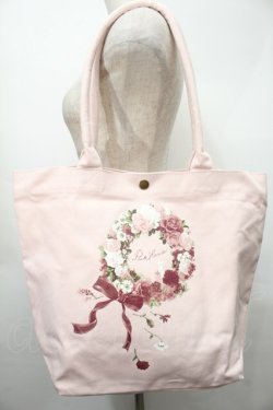 画像1: PINK HOUSE / ティーカッププリントハンドルバッグ  オフ S-25-10-07-066-LO-BG-AS-ZS