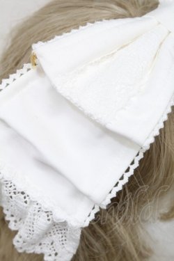 画像3: Angelic Pretty / Heartヒロインリボンヘッドドレス(無地)  白 S-25-10-07-008-AP-AC-HR-ZS