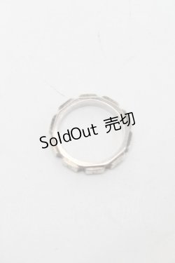 画像2: Q-pot. / Chocolate Barリング  シルバー S-25-10-07-026-QP-AC-HR-ZS