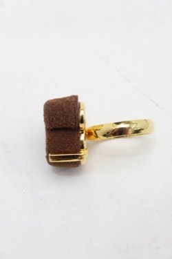 画像3: Q-pot. / Petit Luxe Mickey Mouse Chocolat リング  ブラウン S-25-10-07-027-QP-AC-HR-ZS