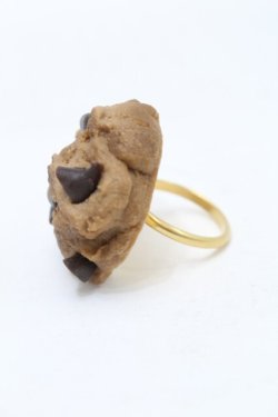 画像2: Q-pot. / チョコレートチップクッキーリング  ブラウン S-25-10-07-029-QP-AC-HR-ZS