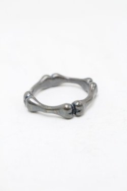 画像1: Q-pot. / Bone Ring  シルバー S-25-10-07-032-QP-AC-HR-ZS