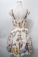 画像2: Angelic Pretty / Honey Cakeラウンドジャンパースカート  オフ S-25-10-08-060-AP-OP-AS-ZS (2)