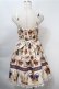 画像2: Angelic Pretty / British Crownシャーリングジャンパースカート  オフ S-25-10-08-061-AP-OP-AS-ZS (2)