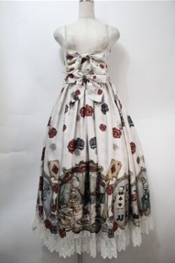 画像1: Royal Princess Alice / まくら くらまコラボ/Madhatter’s Tea Partyドレス  白 S-25-10-08-062-LO-OP-HR-ZS