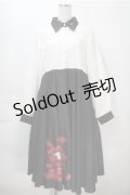 Favorite / 彼岸花ワンピース  黒 S-25-10-08-064-LO-TO-AS-ZS