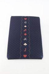 Innocent World / テディベアートランプオーバーニー  紺 S-25-10-08-013-IW-ZA-HR-ZS