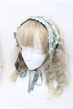 画像1: Innocent World / リバイバル クロスグログランヘッドドレス  グリーン S-25-10-08-020-IW-AC-HR-ZS
