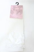 m petit by misako / AMCSレーシーリボンレース  濃白 S-25-10-08-003-LO-ZA-HR-ZS