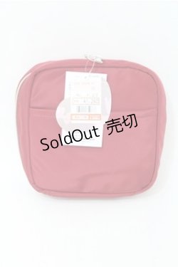 画像2: m petit by misako / AMリボンスクエアポーチ  赤 S-25-10-08-032-LO-ZA-HR-ZS