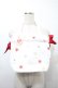 画像2: BABY,THE STARS SHINE BRIGHT / Strawberry Sweetheart Cake柄レッスンBAG  白 S-25-10-08-033-BA-AC-HR-ZS (2)