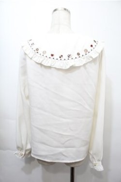 画像2: Amavel / Fancy Cookieブラウス  オフ S-25-10-08-039-CA-BL-AS-ZS