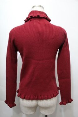 画像2: m petit by misako / サンリオキャラクターズコラボ キティ ニットプルオーバー  赤 S-25-10-08-044-LO-TO-HR-ZS