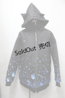 画像1: ankoROCK / 中綿ブルゾン  黒 S-25-10-08-046-PU-JA-AS-ZS