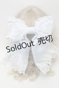 BABY,THE STARS SHINE BRIGHT / ローズフルールエプロンリボンバレッタ  サックス S-25-10-09-041-BA-AC-HR-ZS