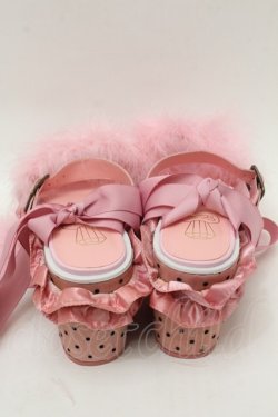 画像3: Swankiss / ファーサンダル L ピンク S-25-10-09-042-CA-TO-HR-ZS