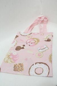 Angelic Pretty / Baked Sweets Paradeトートバッグ  ピンク S-25-10-09-050-AP-ZA-HR-ZS