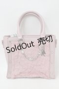 Ank Rouge / ビジューファー合皮BAG  ピンク S-25-10-09-051-CA-ZA-HR-ZS