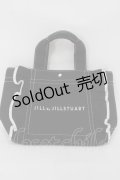 JILL by JILL STUART / フリルトートバッグ（小）  黒 S-25-10-09-055-LO-BG-HR-ZS