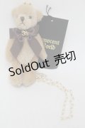 Innocent World / テディ3兄弟パールネックレス  ブラウン S-25-10-09-059-IW-AC-HR-ZS