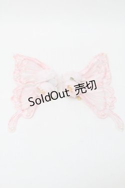 画像1: LOLITA / バタフライコサージュクリップ  ピンク S-25-10-09-011-LO-ZA-HR-ZS