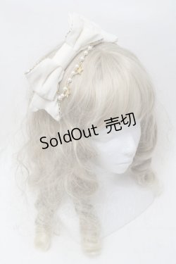 画像1: Angelic Pretty / Twinkle Skyカチューシャ  アイボリー S-25-10-09-018-AP-AC-HR-ZS