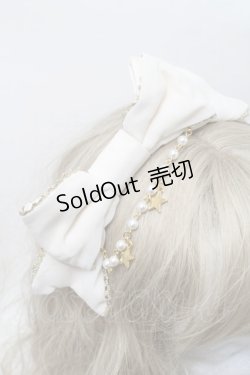 画像3: Angelic Pretty / Twinkle Skyカチューシャ  アイボリー S-25-10-09-018-AP-AC-HR-ZS
