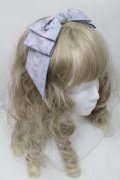 Royal Princess Alice / Fluffy Kittens・ねこ助コラボカチューシャ  ピンクｘサックス S-25-10-09-026-LO-AC-AS-ZS