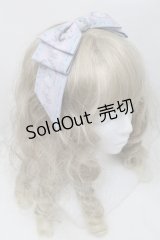 Royal Princess Alice / Fluffy Kittens・ねこ助コラボカチューシャ  ピンクｘサックス S-25-10-09-026-LO-AC-AS-ZS