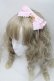 画像1: BABY,THE STARS SHINE BRIGHT / Sweet My Secret Heartカチューシャ  ピンクｘ白 S-25-10-09-027-BA-AC-HR-ZS (1)