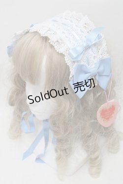 画像1: BABY,THE STARS SHINE BRIGHT / プリンセスドロップヘッドドレス  サックス S-25-10-09-032-BA-AC-HR-ZS