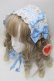 画像1: BABY,THE STARS SHINE BRIGHT / プリンセスドロップヘッドドレス  サックス S-25-10-09-032-BA-AC-HR-ZS (1)