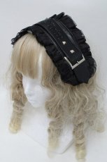 画像1: DimMoire / 刻印ヘッドドレス  黒 S-25-10-09-033-GO-AC-HR-ZS (1)