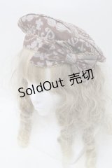 Angelic Pretty / ホイップジャガードベレー  ブラウン S-25-10-09-037-AP-AC-HR-ZS