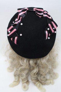 画像2: Angelic Pretty / Sugarリボンベレー  黒ｘピンク S-25-10-09-039-AP-ZA-HR-ZS