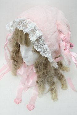 画像1: DEVILISH / うさ耳ハット  ピンク S-25-10-09-040-GO-TO-HR-ZS