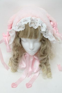 画像2: DEVILISH / うさ耳ハット  ピンク S-25-10-09-040-GO-TO-HR-ZS