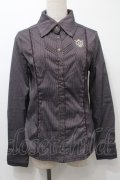 Rozen Kavalier / 刺繍シャツ  ワイン S-25-10-10-031-OO-BL-AS-ZS